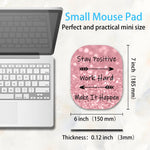 CJYRHFY mini mouse pad on laptop keyboard tray setup