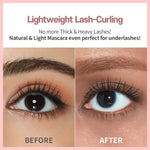 Authentic ETUDE imported brown mascara tube highlighting the modern design and product labeling