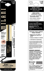 Milani long lasting waterproof eyeliner brush tip applicator close up