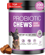 Probiotics for Dogs 200pcs Dog Probiotics for Digestive Health Digestive Enzymes and Prebiotic, Probiotic Chews for Dogs Support Gut Health, Relieve Diarrhea, Itchy Skin, Enhance Immunity - Image 11