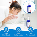 Blue Beautifly Grapefruit Deep Pore Cleanser application on skin