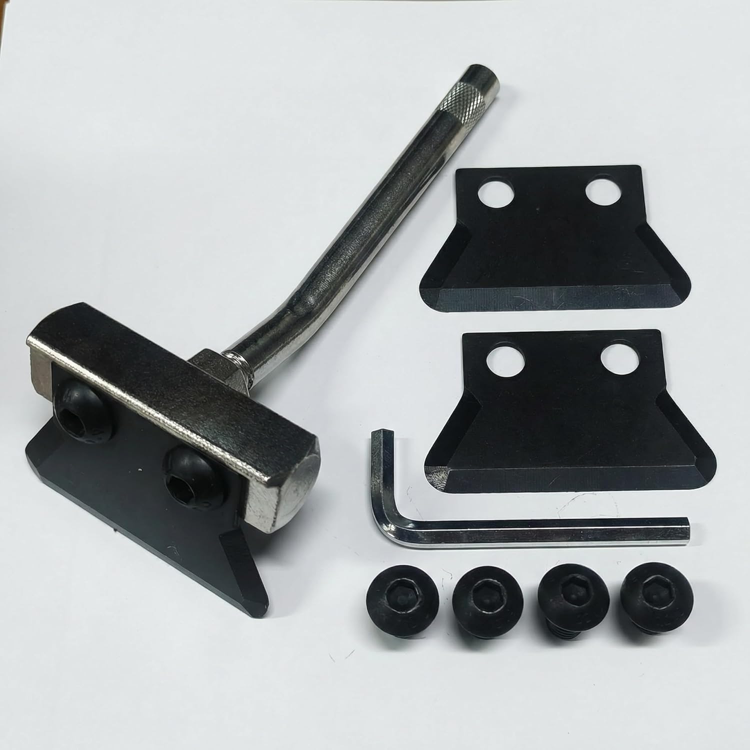 Yecatre gasket separator tool front view with extra blades