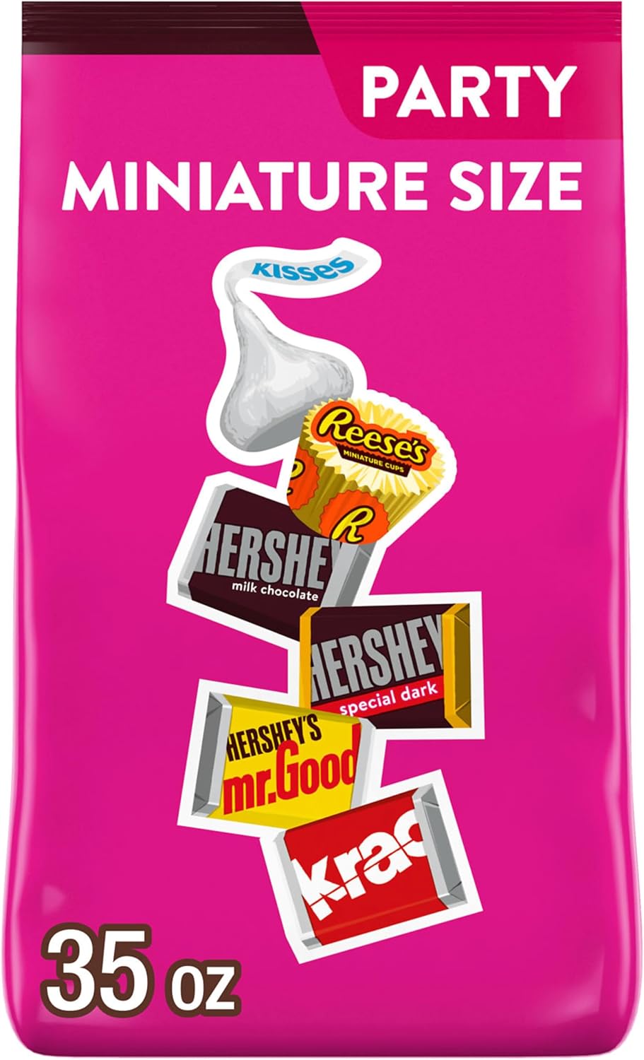 Premium imported USA chocolate assortment bag displayed on a clean background