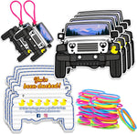 Felyc You've Been Ducked card front view showing SUV car design