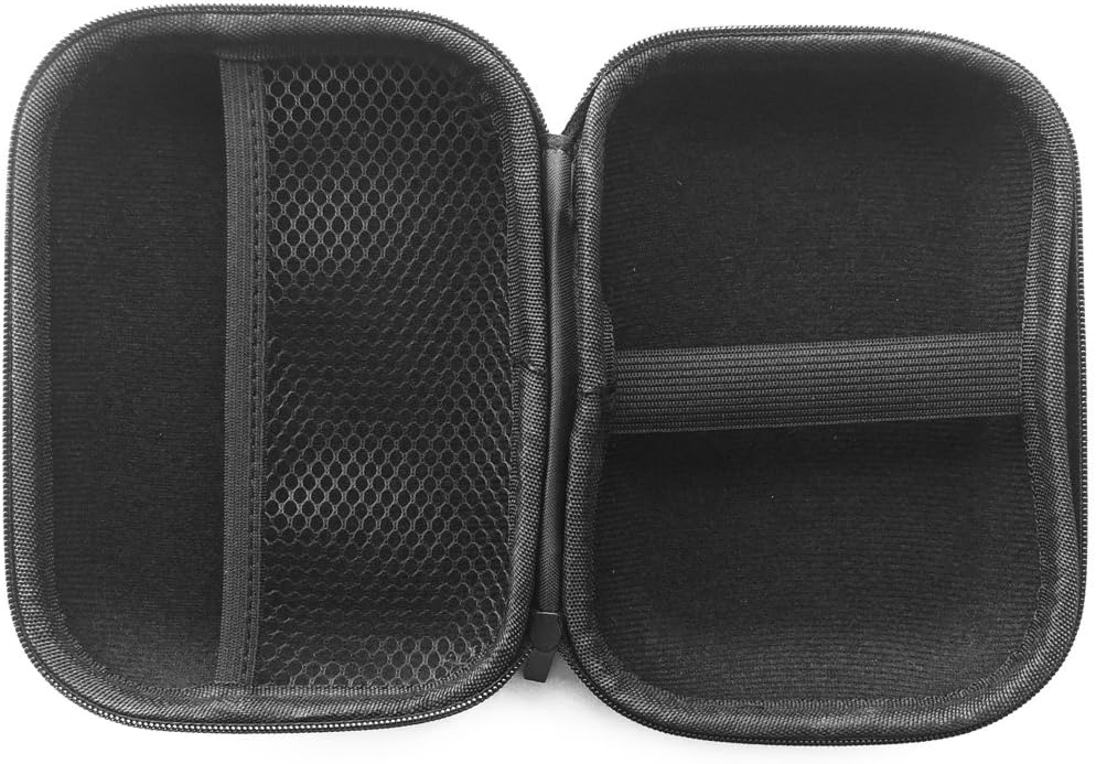 FitSand water resistant EVA shell angle view for handheld EMF detector