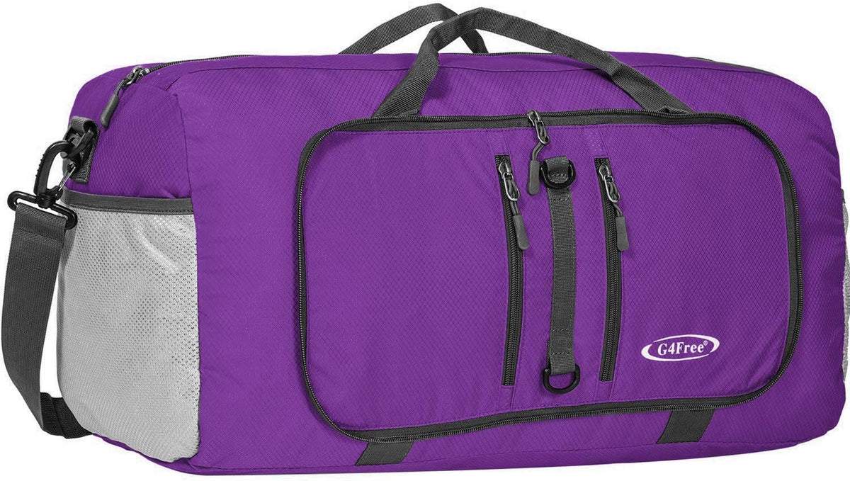 G4Free 40L/65L Foldable Travel Duffle Bag Packable Weekender Bag | Water Resistant Nylon, Carry On Size Duffel, for Travel or Overnight Weekender Trip, for Gym or Sports, for Men Women - Image 11