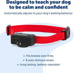 Side profile of PetSafe bark control device for small and large dogs