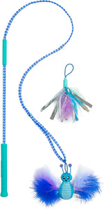 Catstages Tail Teaser Air Prey cat wand toy front view