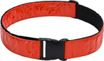 Vet Goods safety belt shown in low light illumination