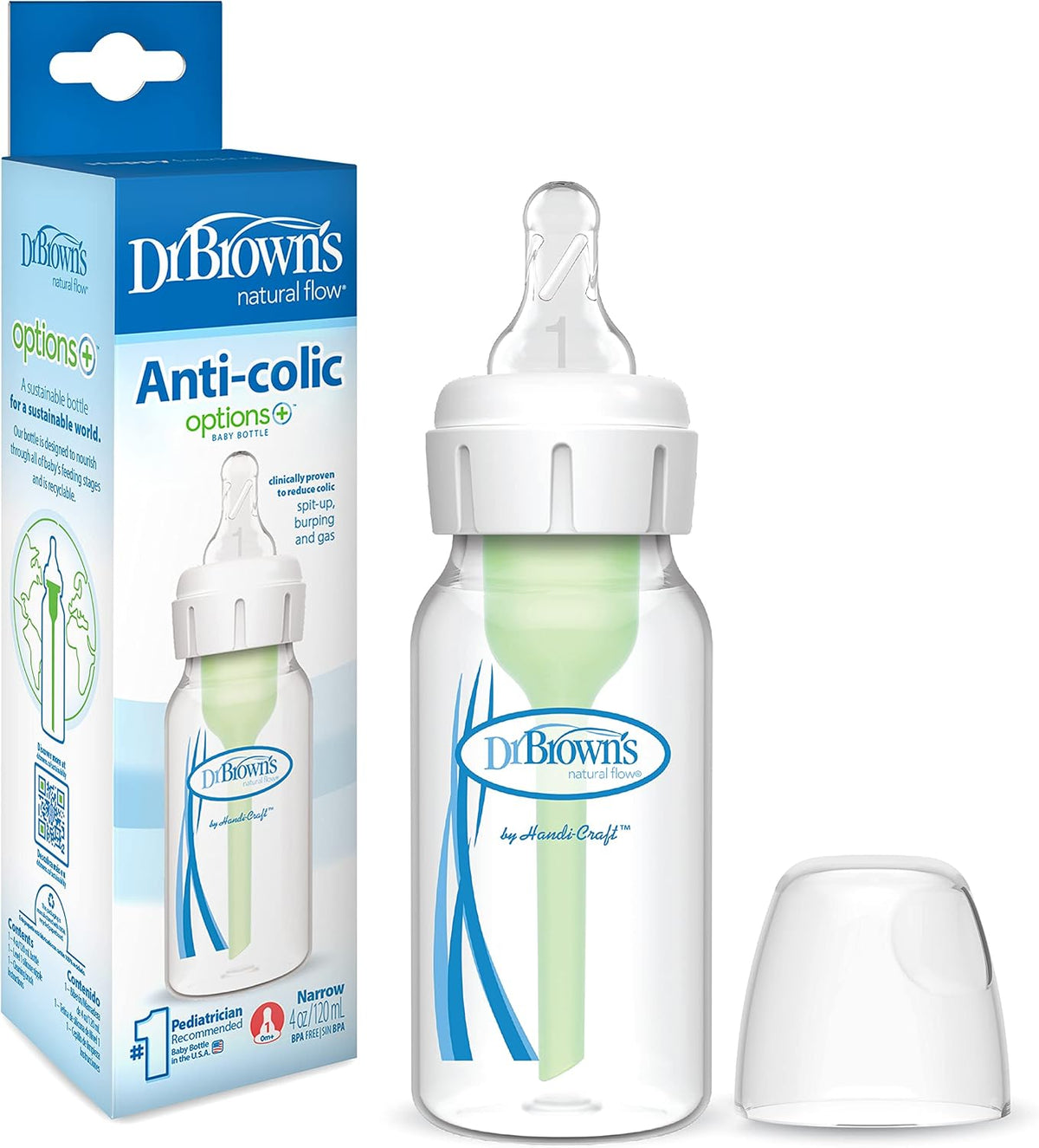 Dr. Brown's imported baby bottle complete set display