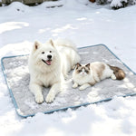 Somoya portable cooling mat folded for travel convenience