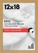 Americanflat 14x17 Picture Frame - Engineered Wood - Black | Polished plexiglass front, hangs vertical or horizontal, sawtooth hangers included, secure turn-tab backing - Image 14