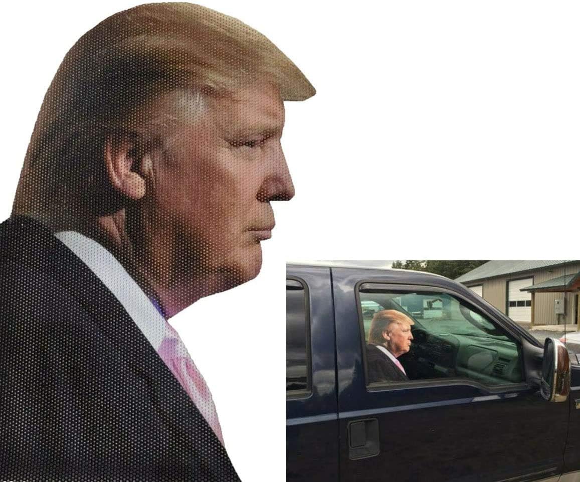 Ouriko Donald Trump right decals car stickers front view vehicle accessory