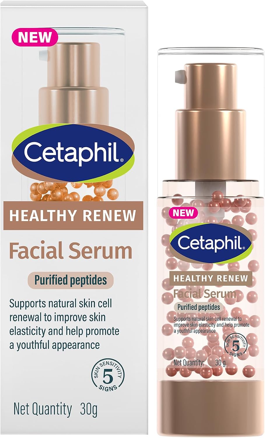 Cetaphil Healthy Renew facial serum bottle front view