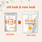 Micro Ingredients Vitamin D3 K2 softgels size and texture