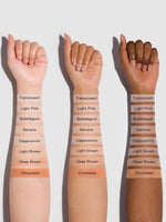 Sheglam Baked Glow Setting Powder application on skin model