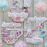 KSCraft tea cup shaker metal cutting dies front view