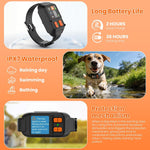 Complete kit overview of the off grid satellite dog containment system including charging accessories.