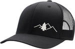LINDO Trucker Hat [ Great Outdoors Design ] for Men and Women: Mid Profile Cap with Breathable Mesh Back and Adjustable Snap - Image 14