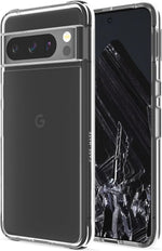 Case-Mate Google Pixel 8 Pro phone case front view transparent clear