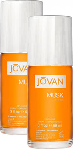 Jovan Musk aftershave 236 milliliter bottle liquid color display
