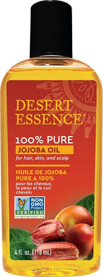 Desert Essence 100% Pure Jojoba Oil, 2 Fl Oz | 24-hour moisture without oily residue; cold-pressed, vegan and Non-GMO Project Verified - Image 10