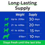 Dog allergy relief soft chew vitamins for seasonal immune support