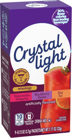 Crystal Light Mixology Drink Mix Variety Pack, 9 Packets, for Convenient On-the-Go Flavorful Hydration, Artificially Flavored Watermelon Margarita, Blackberry Mojito, Mai Tai, Zero Sugar, 1.17 oz - Image 9