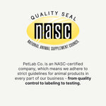 PetLab Co. Joint Care Chews supplement jar showing glucosamine and green lipped mussel ingredients