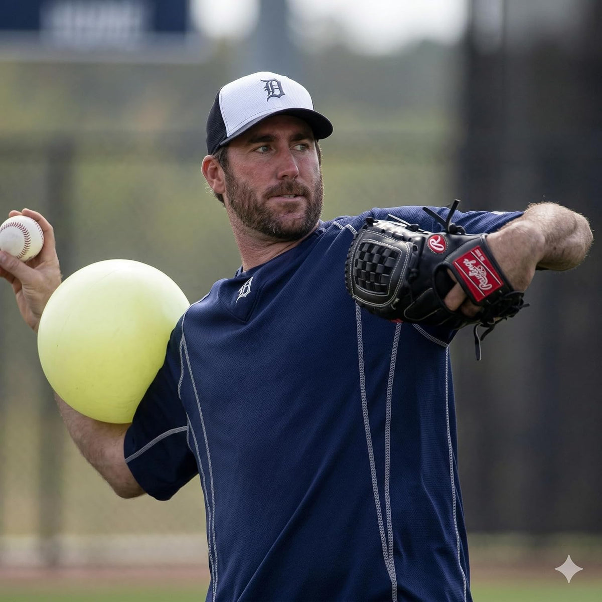 Tap athletic training ball inflated view