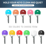 Universal fit key protection covers shown on standard key shapes