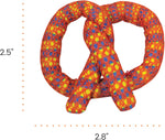 Catstages Plaque Away Pretzel Cat Toy - Interactive Catnip Dental Chew Toy to Help Clean Teeth, Fun for Play and Chewing, Orange - Image 9