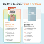 ZenToes orthotic toe separators inside sneakers