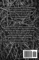Back cover detail of Graves by Katelyn Taylor book