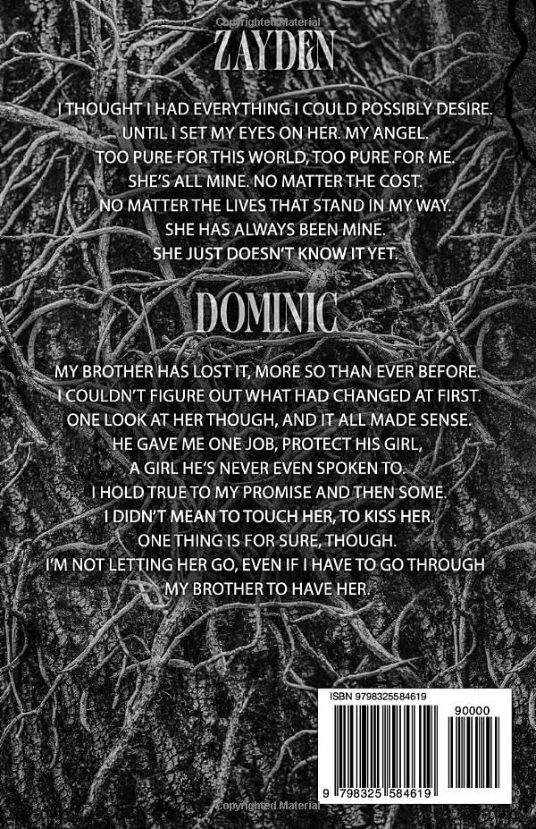 Back cover detail of Graves by Katelyn Taylor book