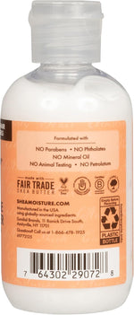 Shea Moisture 3.2 fluid ounce hair conditioner bottle close up