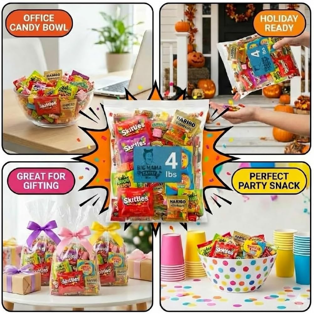 Pisoka candy variety pack for goodie bags and celebrations