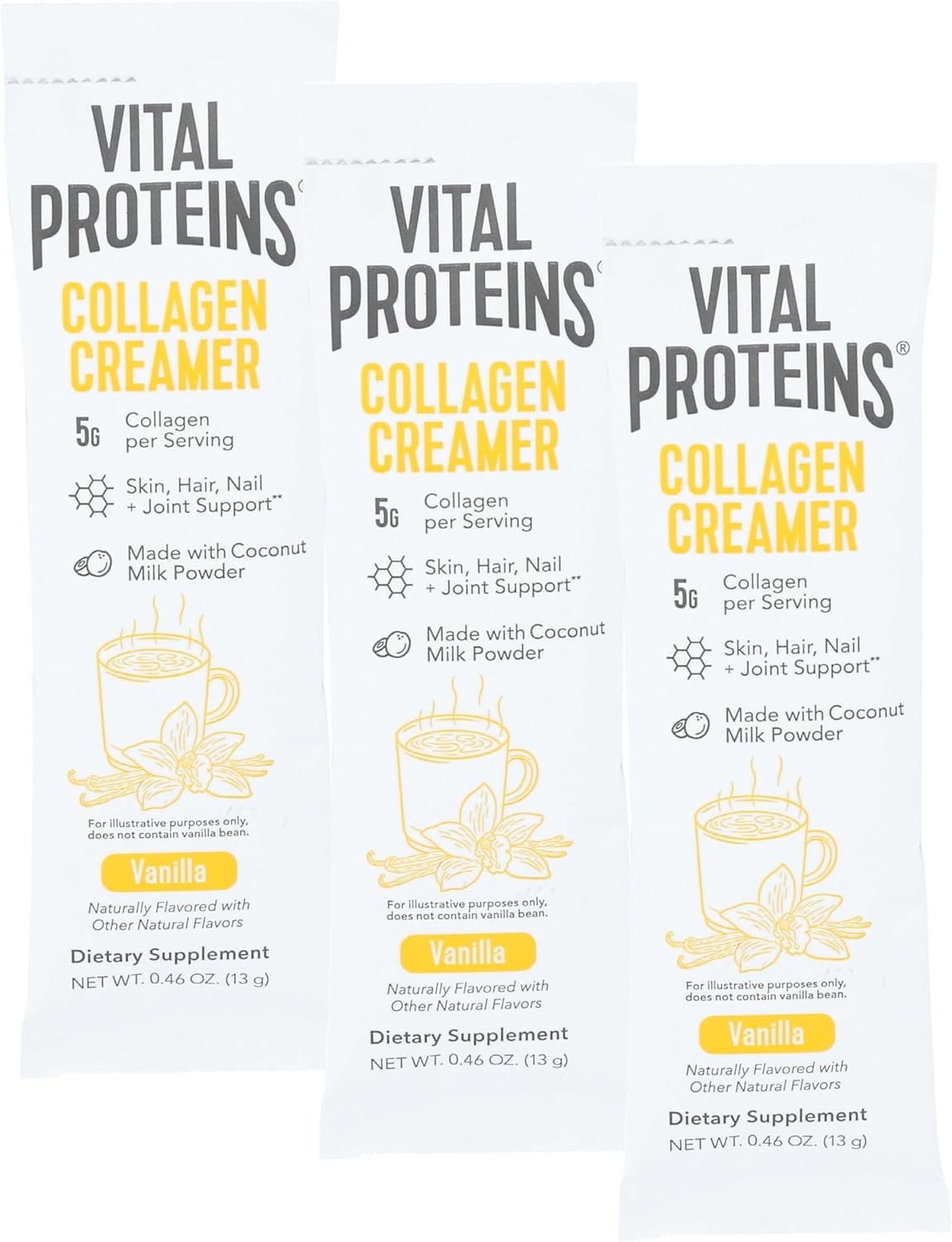 VITAL PROTEINS Vanilla Collagen Creamer Single, 0.46 OZ - Image 9