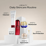 Shiseido ReNeuraRED technology face moisturizer packaging