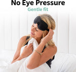 Nidra zero pressure sleep mask interior material view