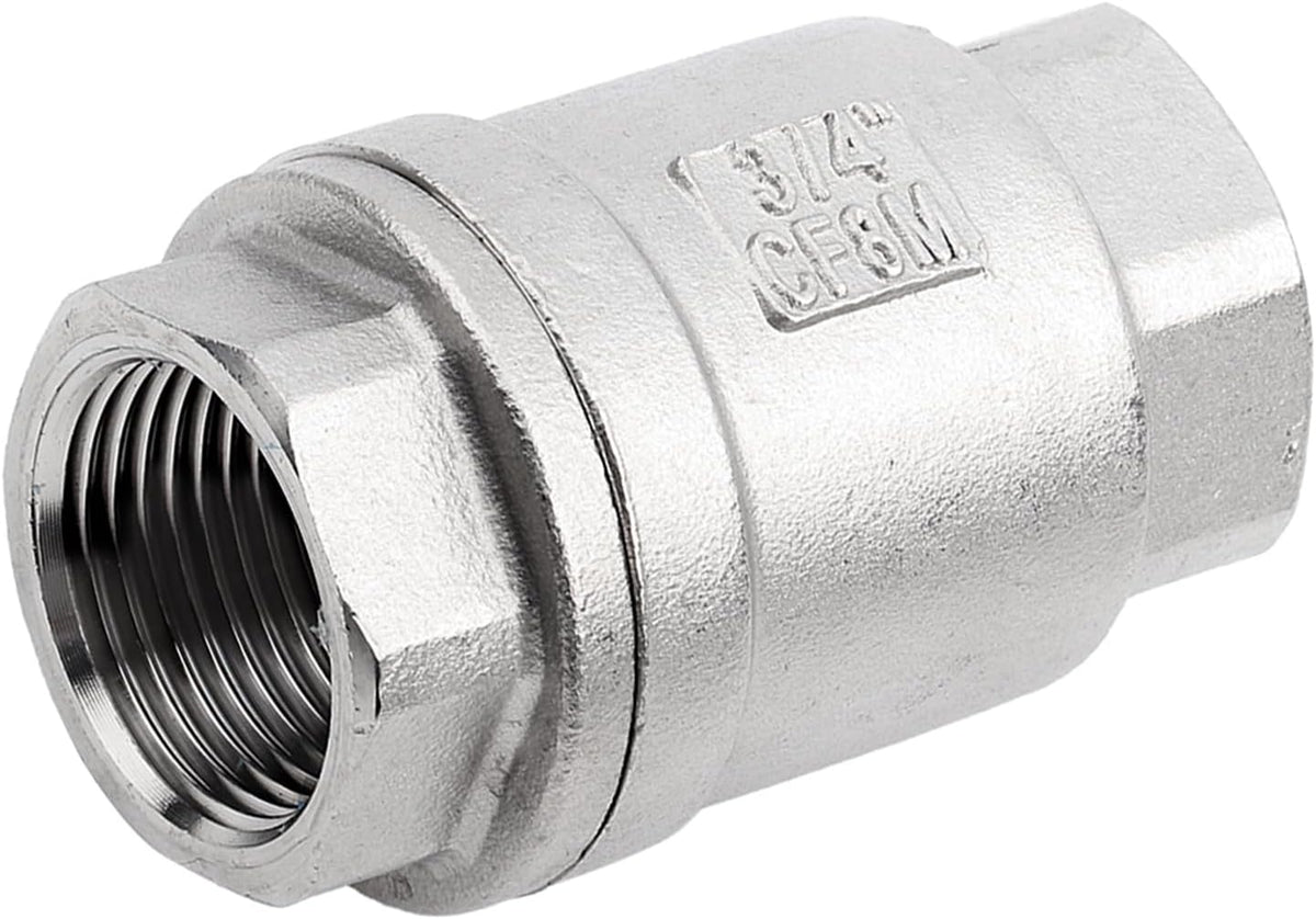 Walfront DN20 check valve front view