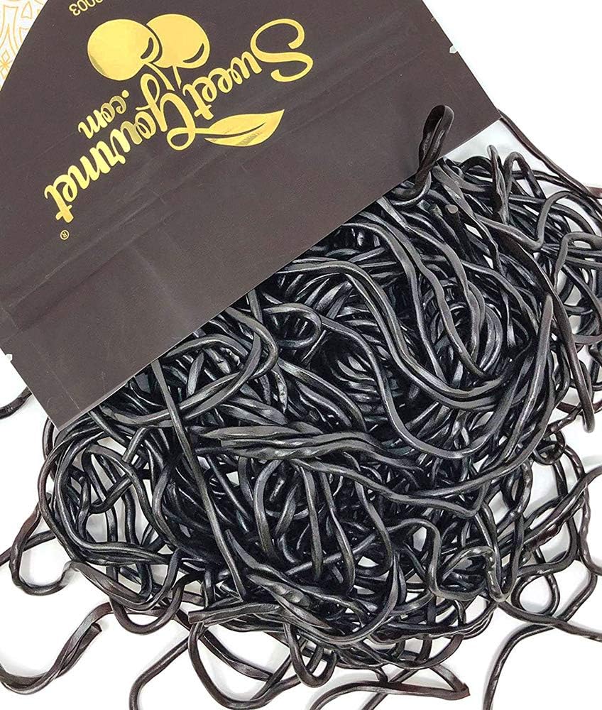 SweetGourmet Strawberry Dutch Licorice Laces | Bulk Candy | 1 Pound - Image 11