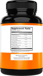 Dorado Nutrition supplement label highlighting 95% curcuminoids