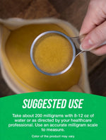 Close up of pure Rhodiola Rosea root extract powder texture
