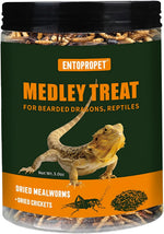 Entopropet dried insect medley blend for healthy exotic reptile snacking