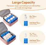 NCVI nursing backpack styled as a shoulder bag