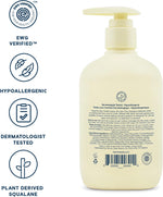 Pipette kids hair care bottle back label with instructions