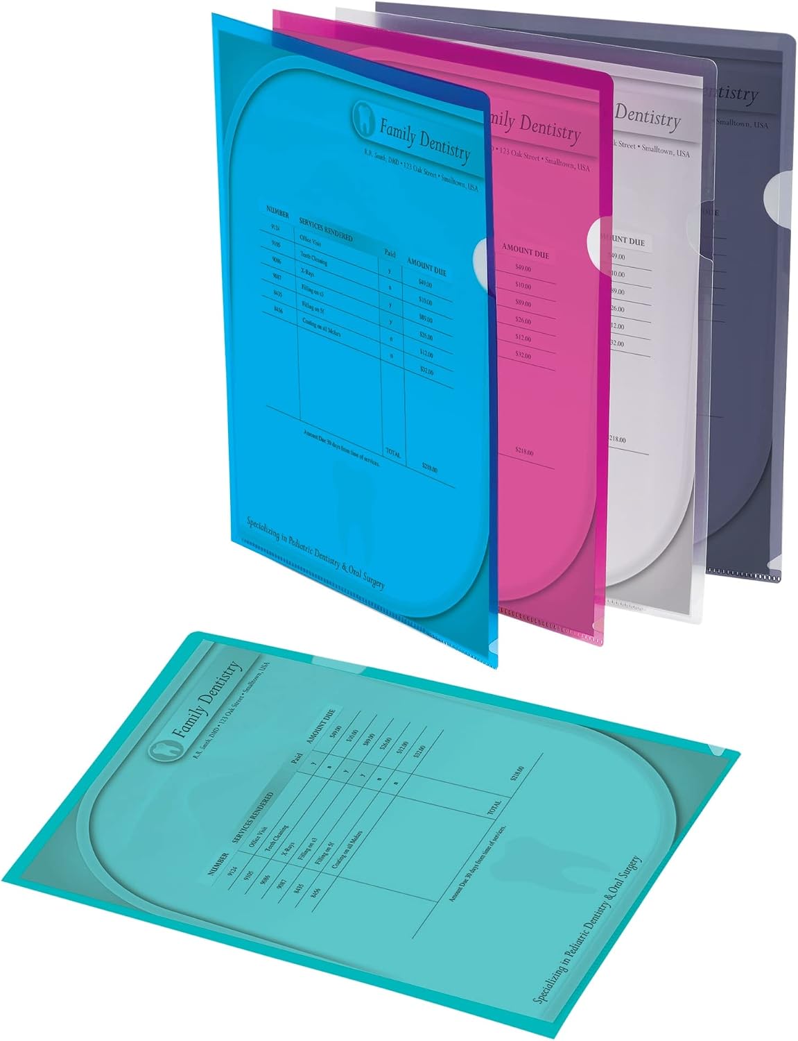 Office Depot poly project view folders front view office organizer