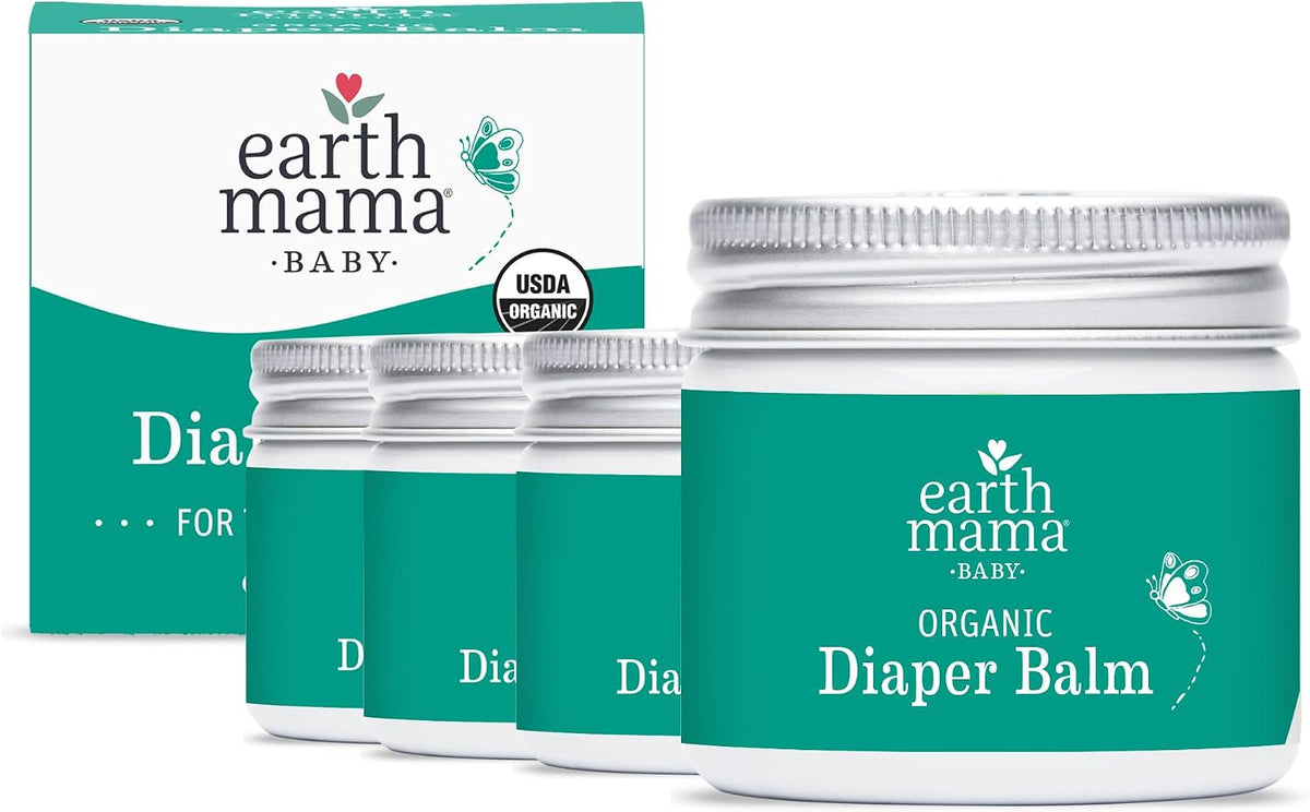 Earth Mama Organic Diaper Balm 2-Ounce | Diaper Cream for Baby | EWG Verified, Petroleum & Artificial Fragrance-Free with Calendula for Sensitive Skin - Image 12