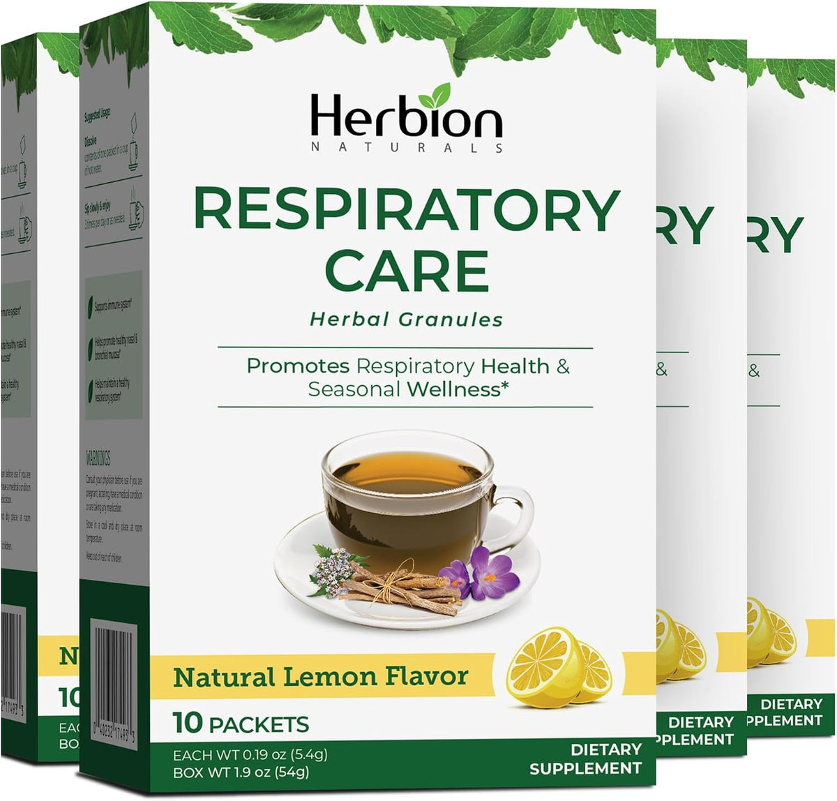 Herbion Naturals Respiratory Care Herbal Granules lifestyle setting